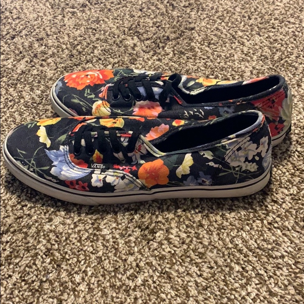 Floral Vans